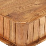 vidaXL Măsuță de cafea, 100x50x40 cm, lemn masiv de acacia vidaXL Măsuță de cafea, 100x50x40 cm, lemn masiv de acacia
