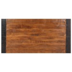 vidaXL Masă de bucătărie, 140x70x76 cm, lemn masiv de mango nefinisat vidaXL Masă de bucătărie, 140x70x76 cm, lemn masiv de mango nefinisat