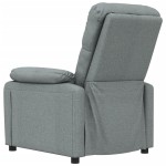vidaXL Fotoliu de masaj, gri închis, material textil vidaXL Fotoliu de masaj, gri închis, material textil