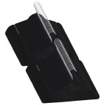 vidaXL Set de umerașe anti-alunecare, 50 buc., negru, catifea vidaXL Set de umerașe anti-alunecare, 50 buc., negru, catifea