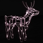 vidaXL Instalație de lumini de Crăciun cu reni, 3 piese, 229 LED-uri vidaXL Instalație de lumini de Crăciun cu reni, 3 piese, 229 LED-uri