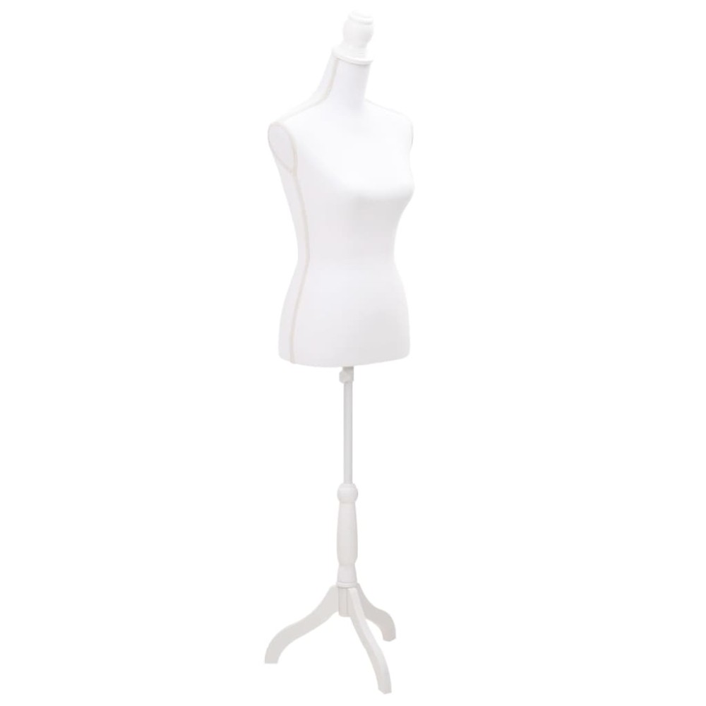 vidaXL Manechin bust pentru dame, alb