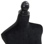 vidaXL Bust pentru dame, negru, manechin croitorie vidaXL Bust pentru dame, negru, manechin croitorie
