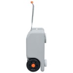 vidaXL Rezervor de apă cu roți pentru camping, gri, 25 L vidaXL Rezervor de apă cu roți pentru camping, gri, 25 L