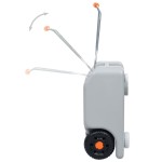 vidaXL Rezervor de apă cu roți pentru camping, gri, 25 L vidaXL Rezervor de apă cu roți pentru camping, gri, 25 L
