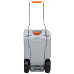 vidaXL Rezervor de apă cu roți pentru camping, gri, 25 L vidaXL Rezervor de apă cu roți pentru camping, gri, 25 L