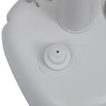 vidaXL Suport lavoar portabil pentru camping, gri, 20 L