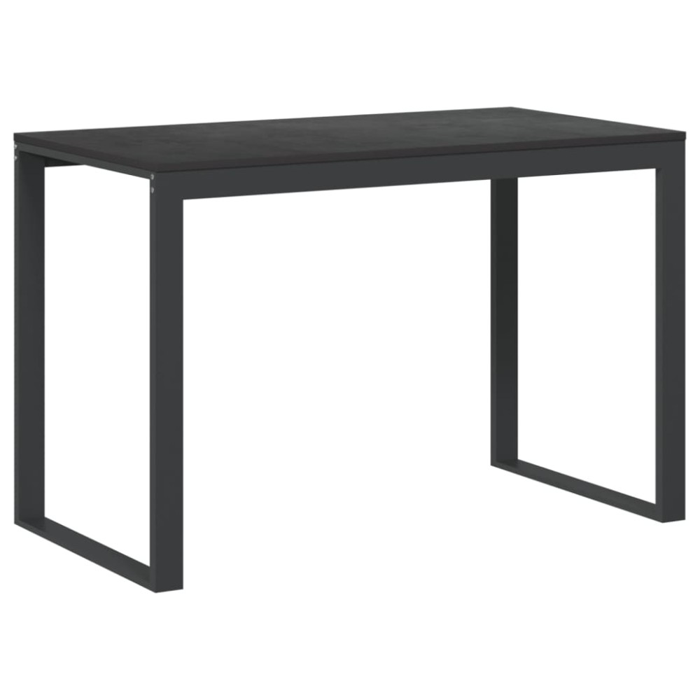 vidaXL Birou de calculator, negru, 110x60x73 cm, PAL