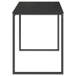 vidaXL Birou de calculator, negru, 110x60x73 cm, PAL