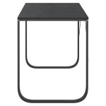vidaXL Birou de computer, alb, 110x60x73 cm, lemn prelucrat