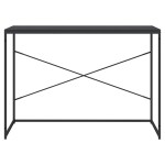 vidaXL Birou de computer, negru, 110x60x70 cm, lemn prelucrat