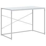 vidaXL Birou de computer, alb, 110x60x70 cm, lemn prelucrat vidaXL Birou de computer, alb, 110x60x70 cm, lemn prelucrat
