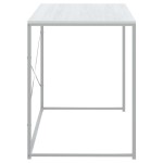 vidaXL Birou de computer, alb, 110x60x70 cm, lemn prelucrat vidaXL Birou de computer, alb, 110x60x70 cm, lemn prelucrat