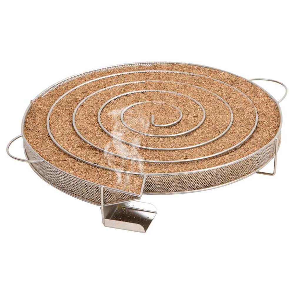 vidaXL Generator de fum rece, 33,5 cm, oțel inoxidabil, rotund