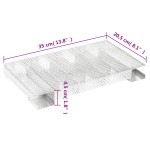 vidaXL Generator de fum rece, 8 camere, 35 cm, oțel inoxidabil vidaXL Generator de fum rece, 8 camere, 35 cm, oțel inoxidabil