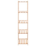 vidaXL Etajeră cu 5 niveluri, 10 buc., 80x38x170 cm, pin masiv, 250 kg vidaXL Etajeră cu 5 niveluri, 10 buc., 80x38x170 cm, pin masiv, 250 kg