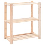 vidaXL Etajere cu 3 niveluri, 5 buc., 80x38x90 cm, pin masiv, 150 kg vidaXL Etajere cu 3 niveluri, 5 buc., 80x38x90 cm, pin masiv, 150 kg