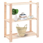vidaXL Etajere cu 3 niveluri, 10 buc., 80x38x90 cm, pin masiv, 150 kg vidaXL Etajere cu 3 niveluri, 10 buc., 80x38x90 cm, pin masiv, 150 kg