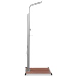 vidaXL Duș de exterior cu cădiță, WPC și oțel inoxidabil vidaXL Duș de exterior cu cădiță, WPC și oțel inoxidabil