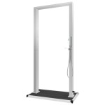 vidaXL Duș de exterior cu tăviță, WPC și oțel inoxidabil vidaXL Duș de exterior cu tăviță, WPC și oțel inoxidabil