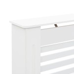 vidaXL Măști de calorifer, 2 buc., alb, 112 x 19 x 81,5 cm, MDF vidaXL Măști de calorifer, 2 buc., alb, 112 x 19 x 81,5 cm, MDF