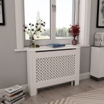 vidaXL Măști de calorifer, 2 buc., alb, 112 x 19 x 81,5 cm, MDF vidaXL Măști de calorifer, 2 buc., alb, 112 x 19 x 81,5 cm, MDF