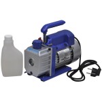 vidaXL Pompă de vid cu o etapă, cu set de manometre cu 4 porturi vidaXL Pompă de vid cu o etapă, cu set de manometre cu 4 porturi