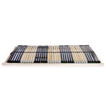 vidaXL Baze de pat cu șipci, 2 buc., 70 x 200 cm, cu 42 șipci, 7 zone vidaXL Baze de pat cu șipci, 2 buc., 70 x 200 cm, cu 42 șipci, 7 zone