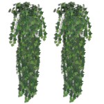 vidaXL Tufișuri de iederă artificială, 4 buc., verde, 90 cm vidaXL Tufișuri de iederă artificială, 4 buc., verde, 90 cm