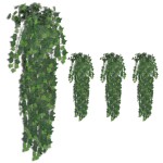 vidaXL Tufișuri de iederă artificială, 4 buc., verde, 90 cm vidaXL Tufișuri de iederă artificială, 4 buc., verde, 90 cm