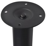vidaXL Picioare de masă telescopice, 4 buc., negru, 710 mm-1100 mm