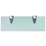 vidaXL Rafturi suspendate, 2 buc., 30 x 10 cm, sticlă, 8 mm