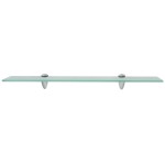 vidaXL Rafturi suspendate, 2 buc., 60 x 10 cm, sticlă, 8 mm