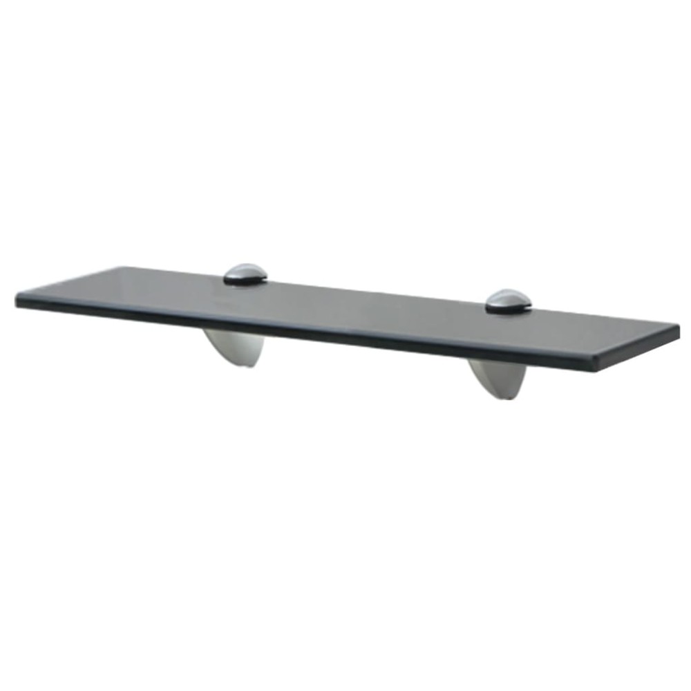 vidaXL Rafturi suspendate, 2 buc,. 40 x 10 cm, sticlă, 8 mm