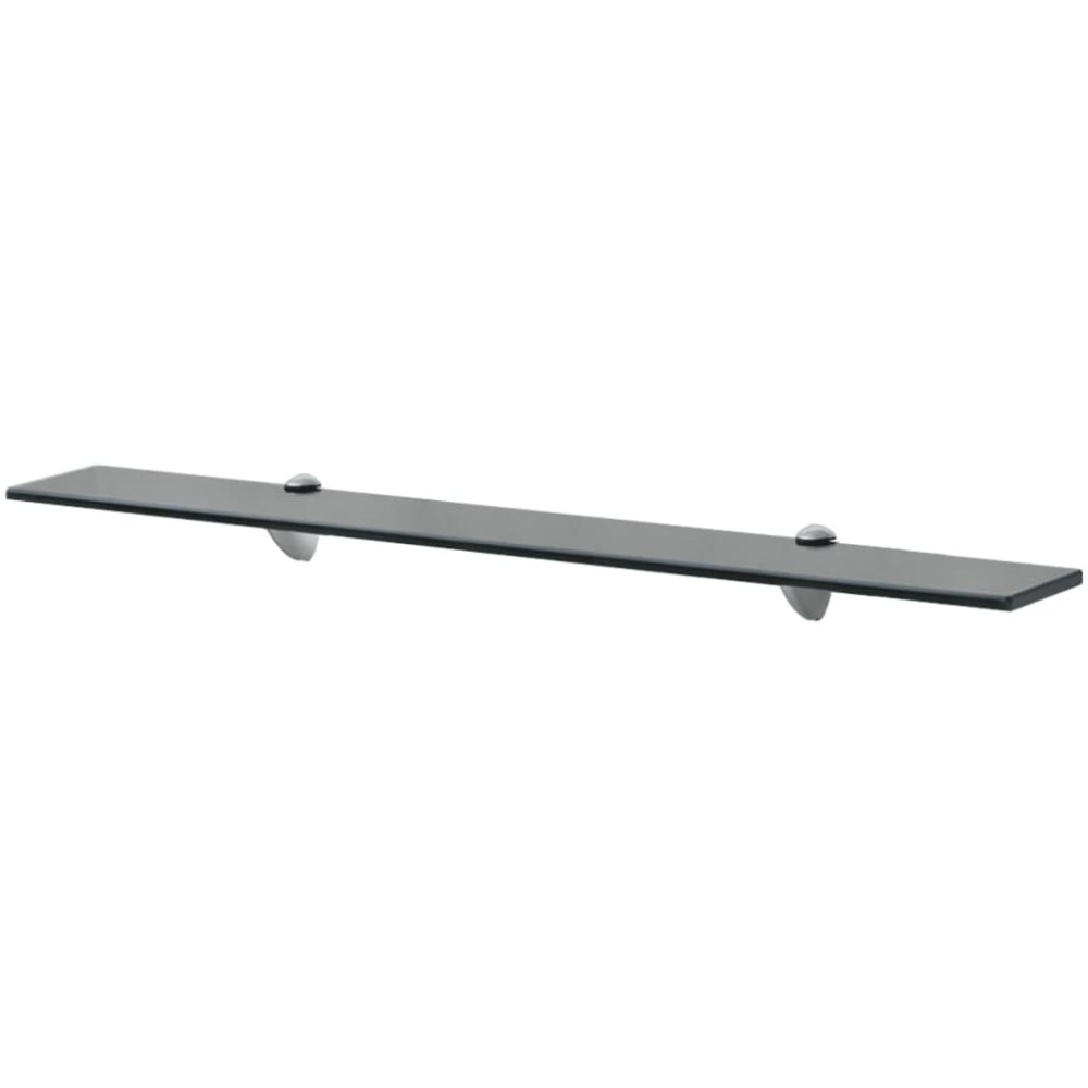 vidaXL Rafturi suspendate, 2 buc., 80 x 10 cm, sticlă, 8 mm