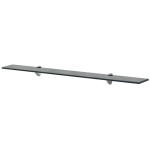 vidaXL Rafturi suspendate, 2 buc., 90 x 10 cm, sticlă, 8 mm