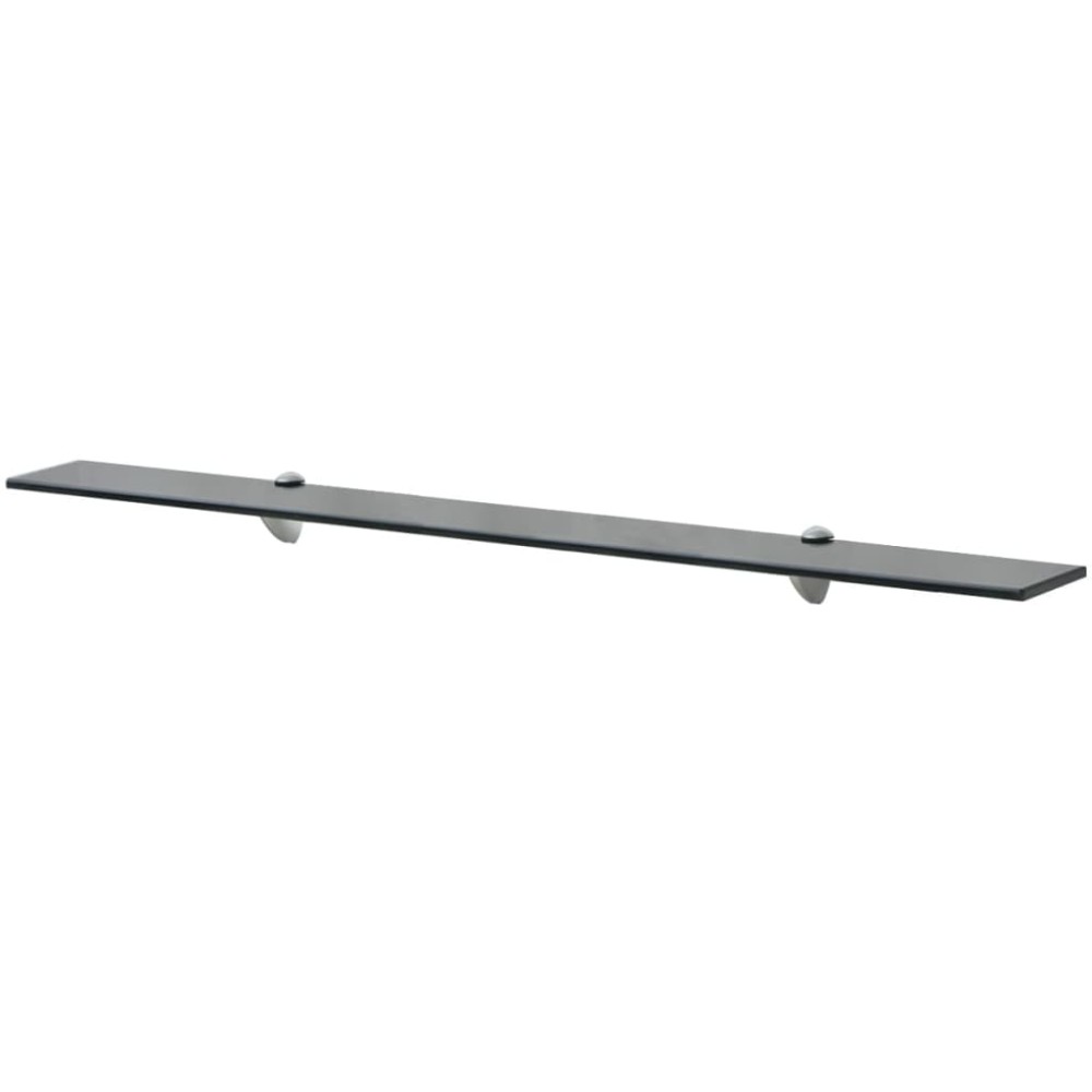 vidaXL Rafturi suspendate, 2 buc., 100 x 10 cm, sticlă, 8 mm