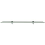 vidaXL Rafturi suspendate, 2 buc., 70 x 10 cm, sticlă, 8 mm