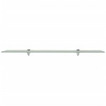 vidaXL Rafturi suspendate, 2 buc., 90 x 10 cm, sticlă, 8 mm