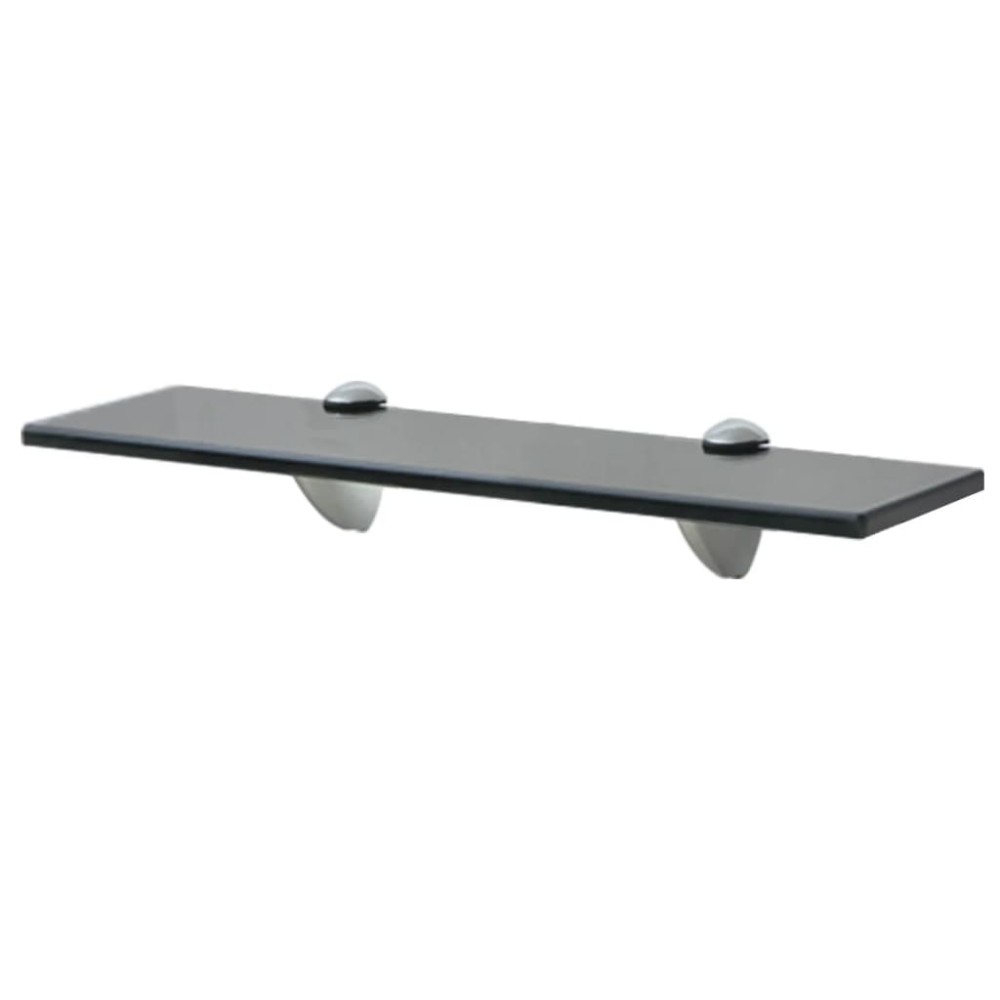 vidaXL Rafturi suspendate, 2 buc., 40 x 20 cm, sticlă, 8 mm