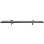 vidaXL Rafturi suspendate, 2 buc., 50 x 20 cm, sticlă, 8 mm