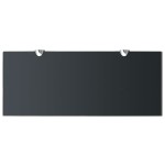 vidaXL Rafturi suspendate, 2 buc., 50 x 20 cm, sticlă, 8 mm