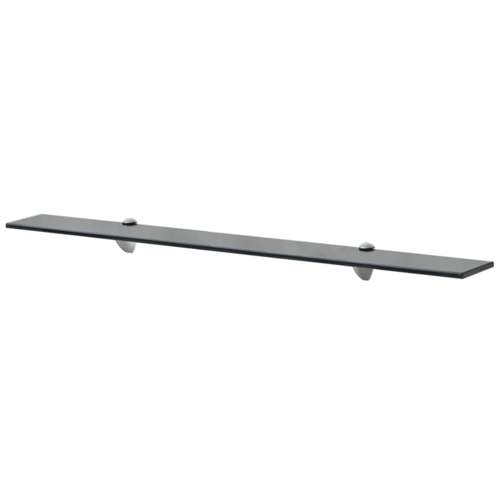 vidaXL Rafturi suspendate, 2 buc., 90 x 20 cm, sticlă, 8 mm
