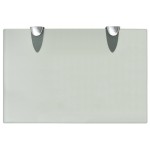vidaXL Rafturi suspendate, 2 buc., 30 x 20 cm, sticlă, 8 mm