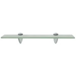 vidaXL Rafturi suspendate, 2 buc., 40 x 20 cm, sticlă, 8 mm