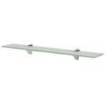 vidaXL Rafturi suspendate, 2 buc., 60 x 20 cm, sticlă, 8 mm