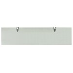vidaXL Rafturi suspendate, 2 buc., 80 x 20 cm, sticlă, 8 mm