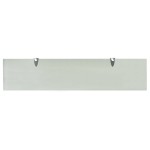 vidaXL Rafturi suspendate, 2 buc., 90 x 20 cm, sticlă, 8 mm