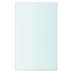 vidaXL Rafturi, 2 buc., 20 x 12 cm, panouri sticlă transparentă