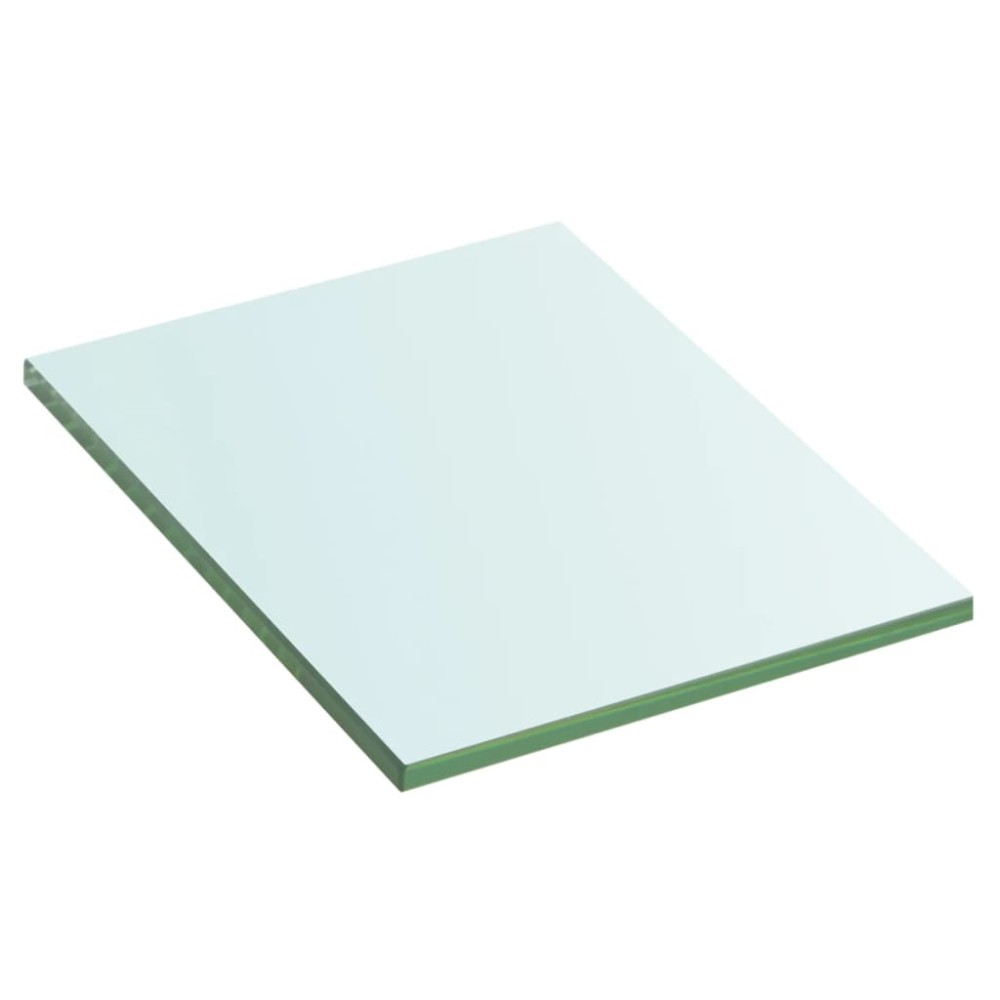 vidaXL Rafturi, 2 buc., 20 x 15 cm, panouri sticlă transparentă